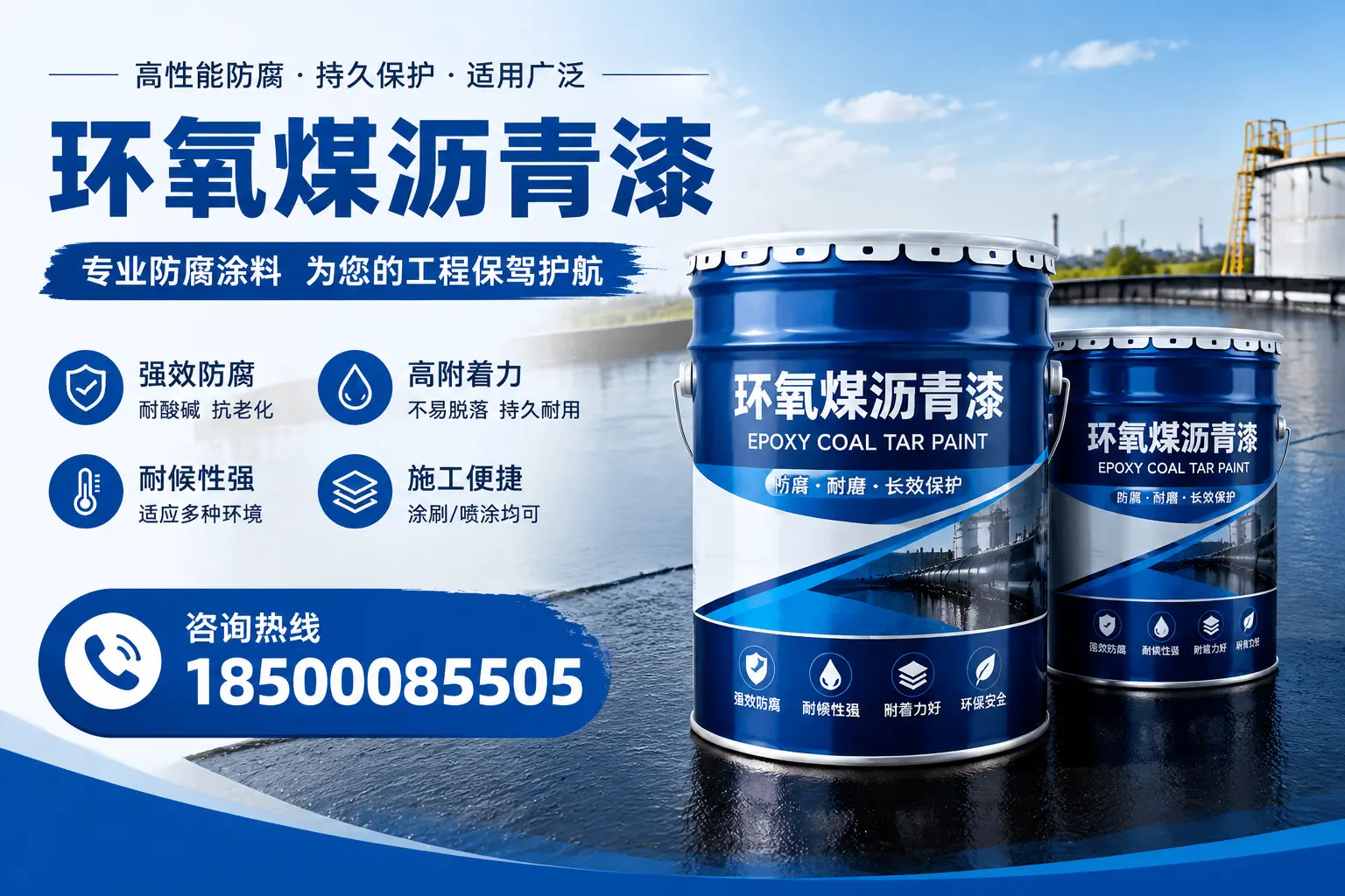 环氧煤沥青漆与其他漆类的比较,赤峰用户的选择依据